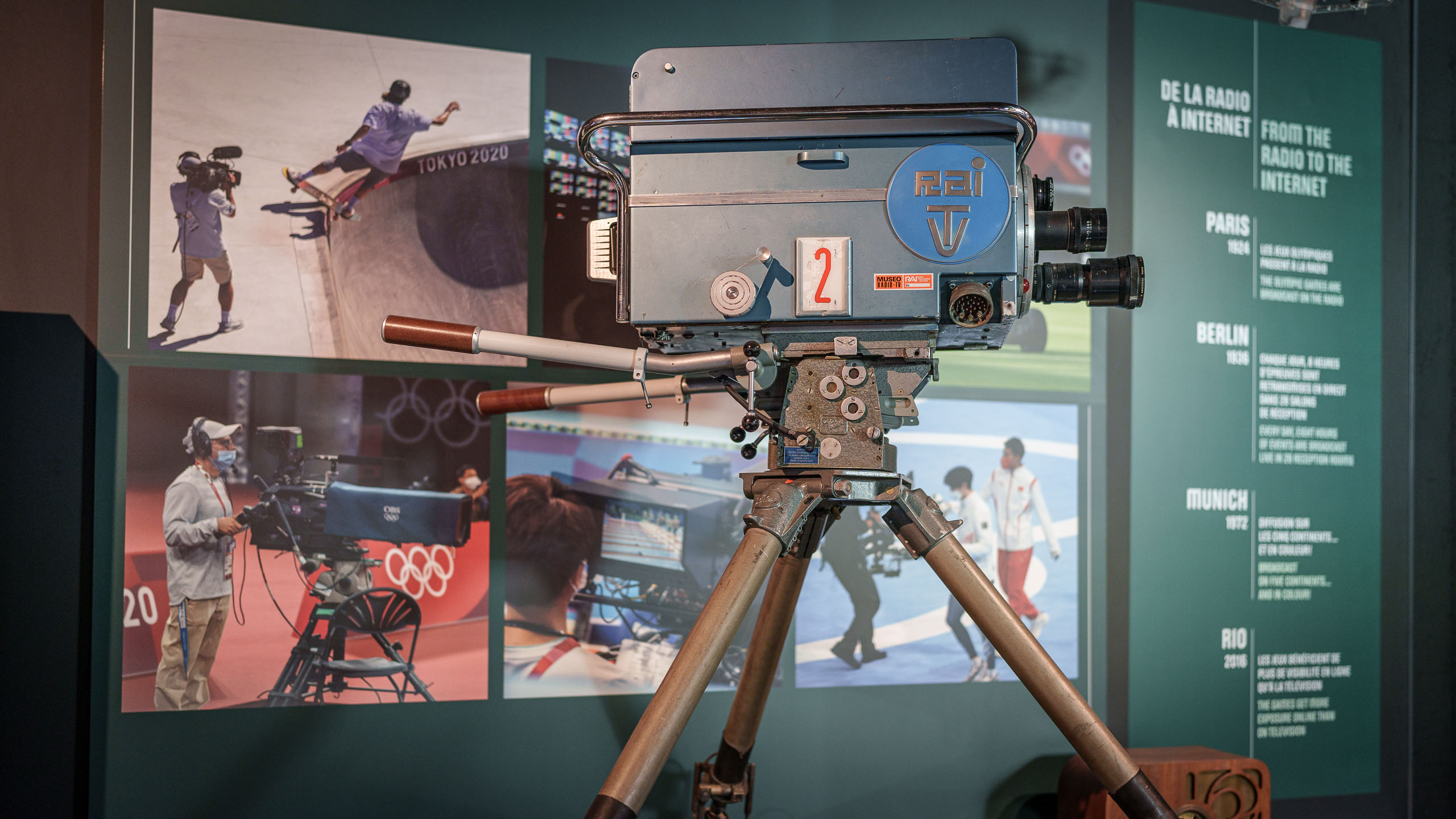 Historische TV-Kamera...